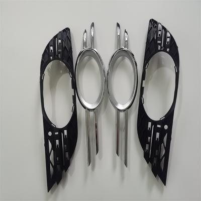 Fog Light Cover Chrome Trim Lh + Rh For 2007-2009 Mercedes W211 E320 E350 E550