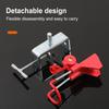 Boat Fishing Rod Holder Support Adjustable Non Slip Metal Base Clamp On Rod Rest Rack Edges Dock Canoe Docks