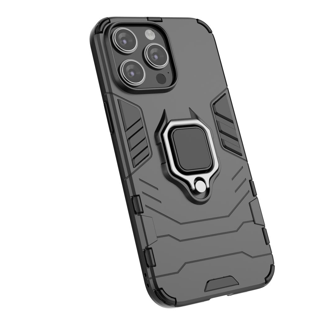 Applicable To iPhone17ProMax Black Panther Mobile Phone Case Apple 15Pro Bracket 14Pro Anti-drop 13 Protective Case X