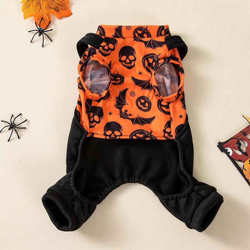 New Halloween Pet Costumes - Dog & Cat Autumn/Winter Dress-up Four-Legged Clothes