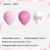 Roze Strik Verjaardag Feest Decoraties Set: Banner & Slingers