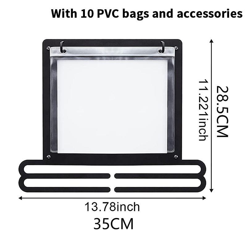 Metal Wall Mounted Wrought Iron Medal Hook Medal Rack Hanging Display Stand Square Rack With Number Cloth Rack Wall Decoration