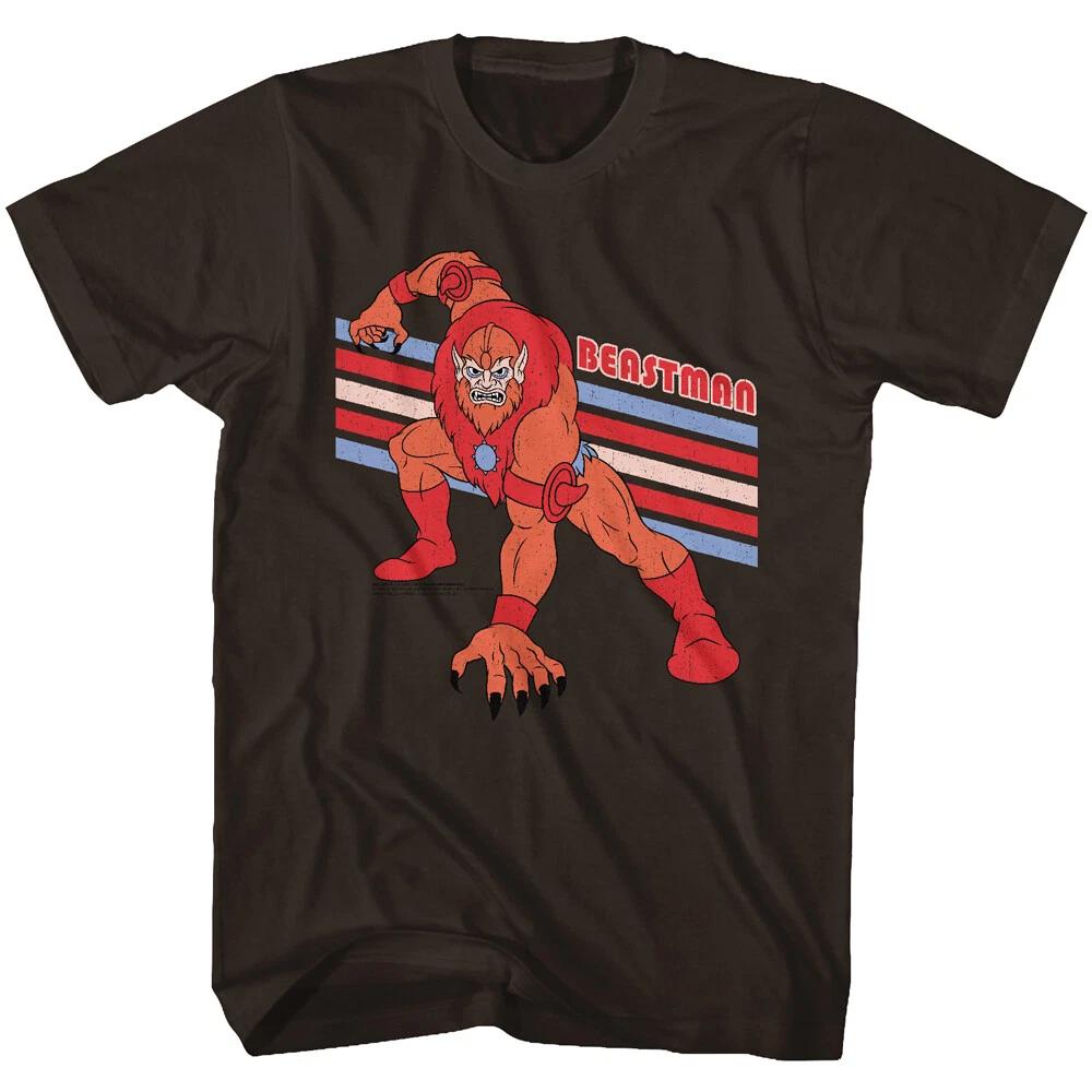 Masters Of The Universe 80 s Cartoon Beastman Ready To Attack Men s T Shirt S