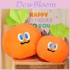 Mojo Carrot Plush Toy With Short Pile Fabric Cute Cartoon Cushion For Gift And Home Decor