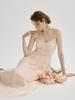 Sinseuden Luna Lace Edge Long Dress