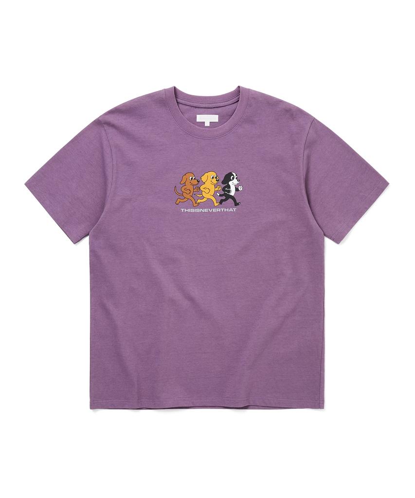THISISNEVERTHAT Dogs Tee Dark Ruby