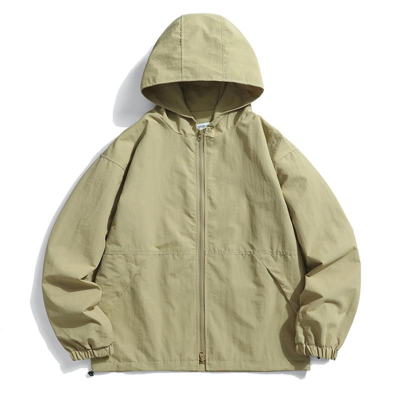 

Boys Simple and Versatile Casual Jacket, Solid Color Sports Loose Fit Jacket XXL дубильна кора