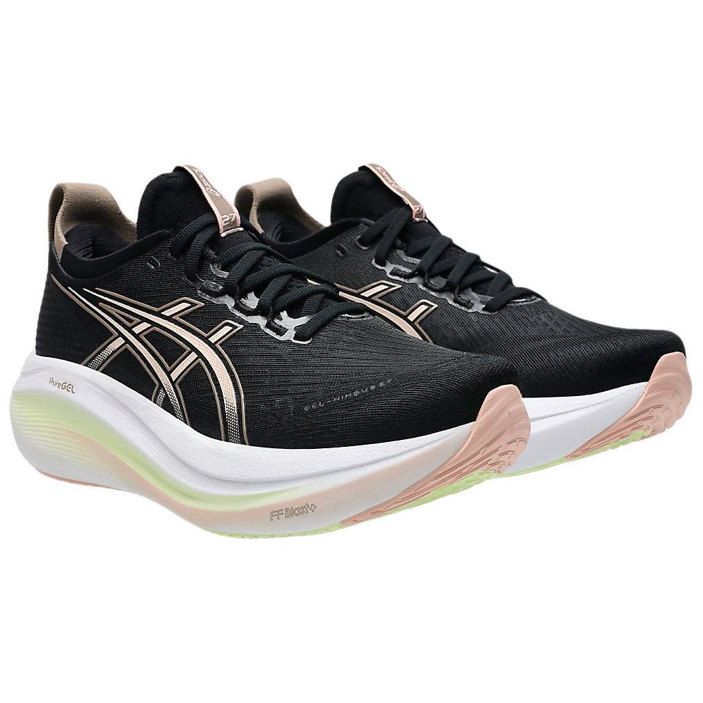 New Asics Gel Nimbus 27 Black Breeze Women's 1012B753-003