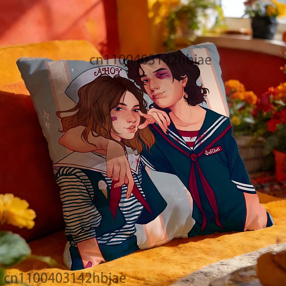 Robin M-Maya Hawke Throw Pillow Case For 45x45cm 55x55cm 30x30cm Square Car Pillowcase Home Bedchamber Decor Gift