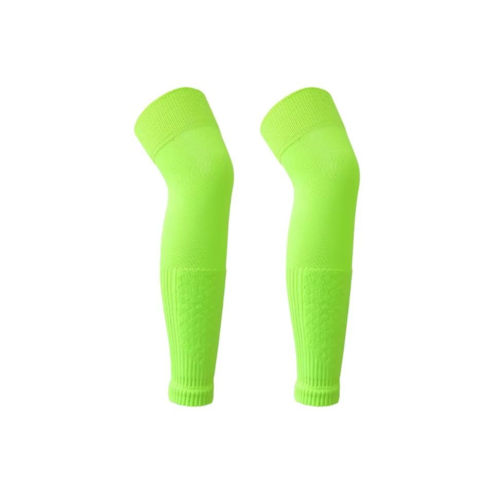 

1Pair Knee Over Football Leg Guards Socks Breathable Comfort Calf Long Sock Adult Children Soccer Sports Shin Guards Leg Covers M