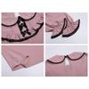 [Milky Time] Women's Casual Blouse and Skirt Set (L)