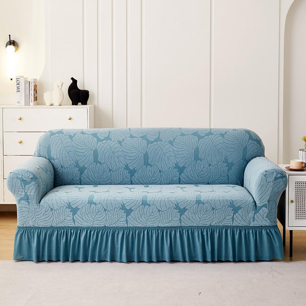 Universal Sofa Cover Full Elastic Dustproof Slipcover for Single Double Triple Seat Sofa