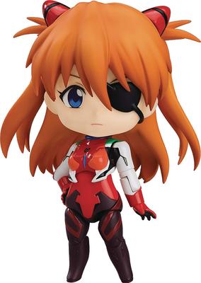 Nendoroid Evangelion Neue Kinofassung Shikinami Asuka Langley Plug Suit Bemalte bewegliche Figur G12196 Ver. Nicht maßstabsgetreues ABS und PVC
