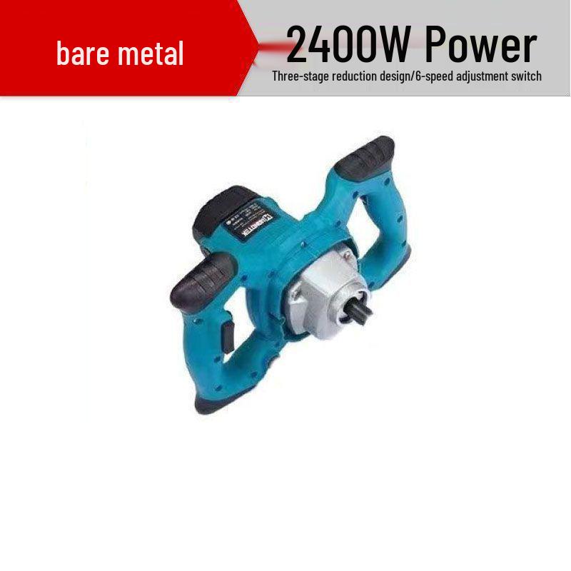 6-Speed Industrial All-Copper Motor Paint Mixer with Paddle Blade