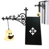 Small Cute Ghost Reading Book Lamp Cute Decorative Lantern Halloween Night Lamp For Home Bedside Table Bookshelf Bedroom