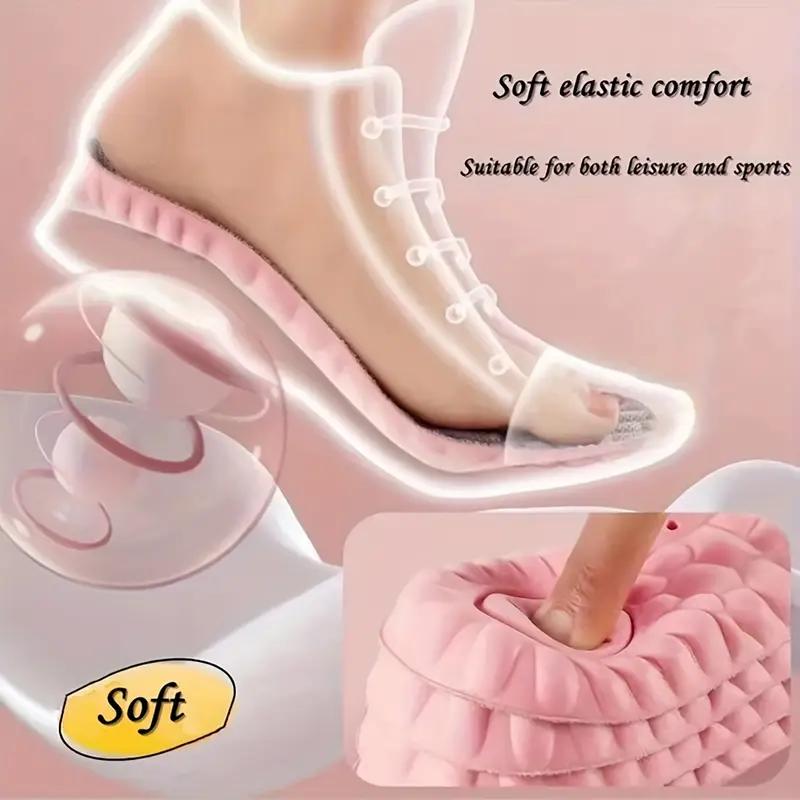 Ultra-Soft EVA Insoles - Odor-Eliminating, Breathable & Sweat-Absorbent for Running & Standing Comfort