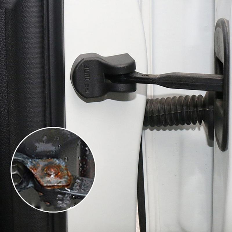 For Subaru Forester 2018 Anti Rust Door Lock Keys Key Plastic Buckle Limit Device Trim Frame Stick 4PCs