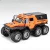 2024 New 1/32 Alloy Diecast Model Car 8x8 ATV Metal Vehicle Car Model Sound and Light Simulation Collection Gift Children Toy