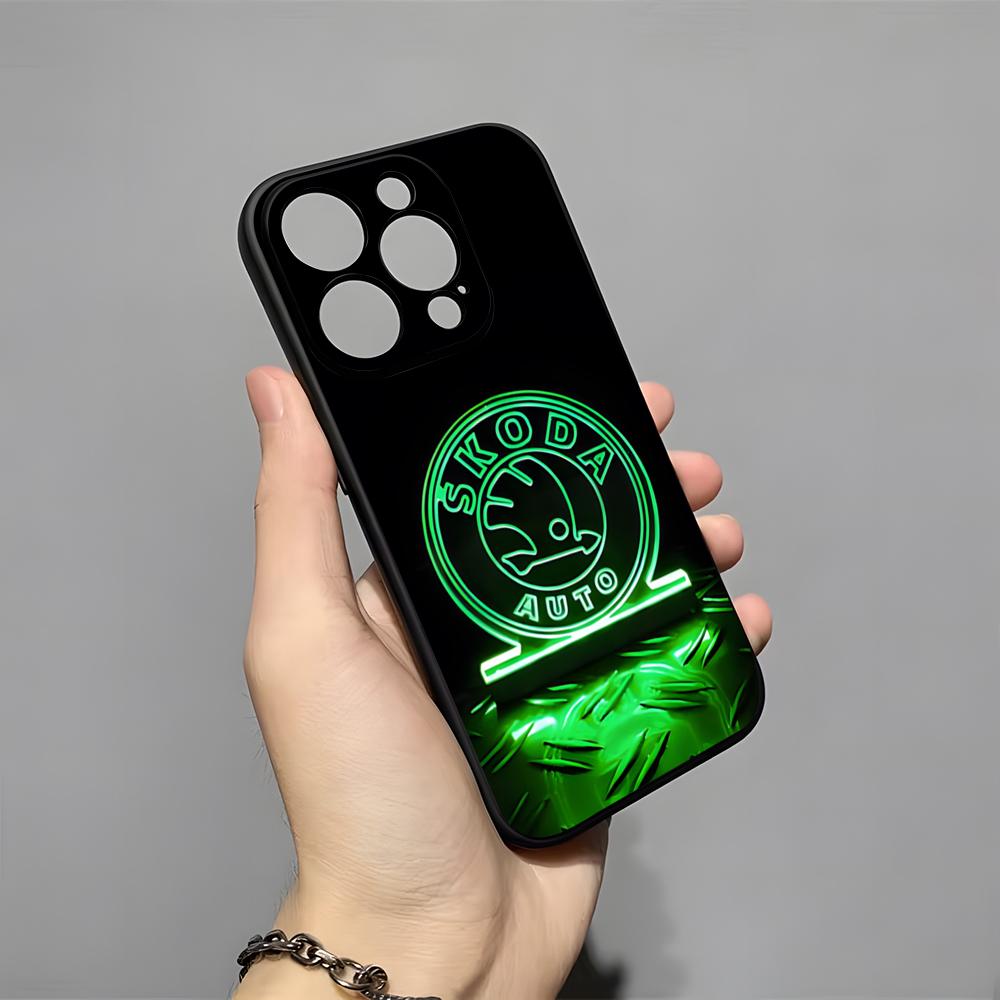 Super Car Design-Skoda Phone Case For 16 Pro Max Iphone 15 14 Pro Max 13pro 11 X Xs Xr 8 7Plus Silicone Cover