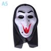 Realistischer Film Gruselige Geistermaske Halloween Gruselige Teufelsmaske Zungen rausstrecken Helm Horror Dämon Cosplay Party Kostüm Requisiten