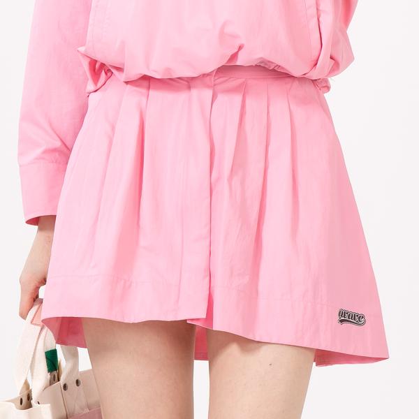 A Wave Women'S Memory Balloon Skirt Pink