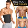 Men Waist Trainer Trimmer Belt Slimming Body Shaper Workout Shapewear for Weight Loss Fitness Fat Burner Sauna Sweat Bands