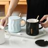 Nordic Style Simple Mug Ceramic Water Cup Coffee Cup Tea Cup 400ml Water Cup Breakfast Cup