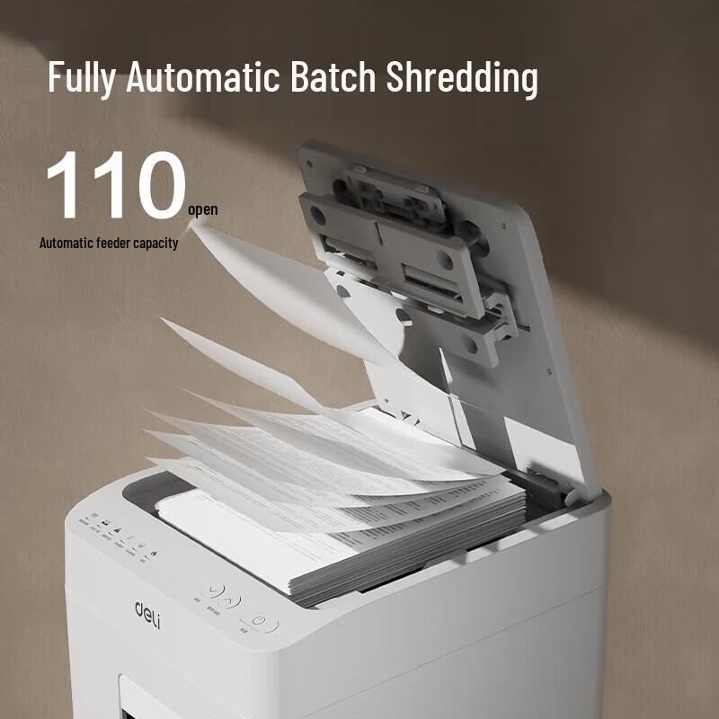 Deli G1 Auto-Feed Paper Shredder CN Plug (adapter Included)