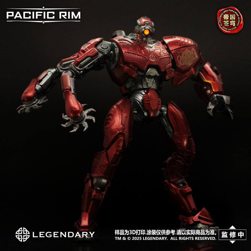 In Stock Empire Sky Studio Pacific Rim Gipsy Danger Crimson Typhoon 5-Inch 13Cm Assembly Mecha Action Figures Collect Hobby Present