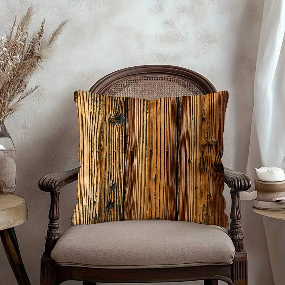 Beautiful Wood Cushion Cover Car Throw Pillow Case For Sofa Car Christmas Gift Xcm Xcm