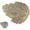 Elegant Interior Leaf-Shaped Placemat, Gold, Christmas Table Setting, 10201PM-GD