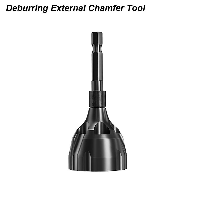 Deburring External Chamfer Tool Carbide Burr Blade Hard Sharp Metal Trimming Drill Bit Internal Countersink Steel Copper Screw
