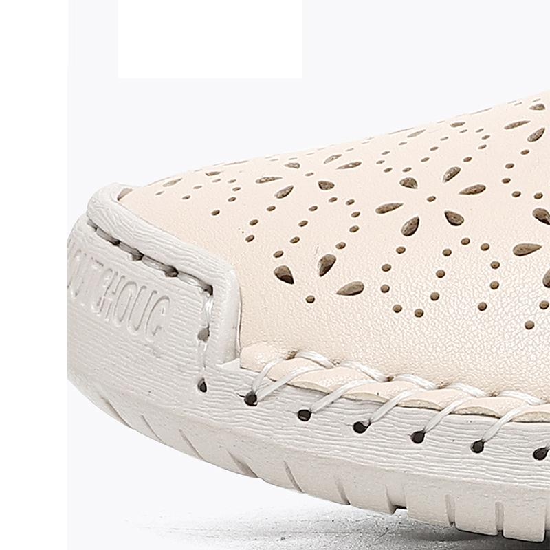 Women Sandals Summer Platform Breathable Shoes Year Leisure Mother Shoes Soft Bottom Fashion Platform Sandals Womens Shoes36-44