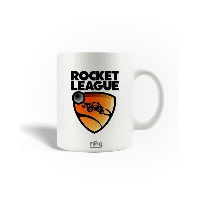 Mug - Rocket League - Céramique - 30cl - Blanc - Compatible lave-vaisselle