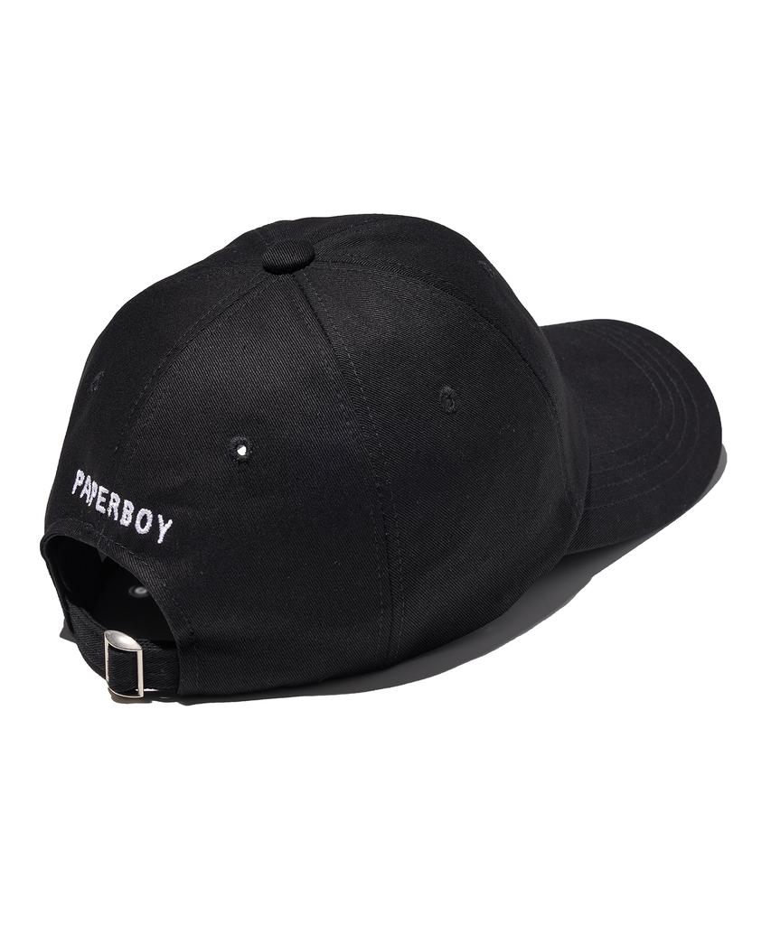 PAPERBOY Pb Logo Ball Cap - Black