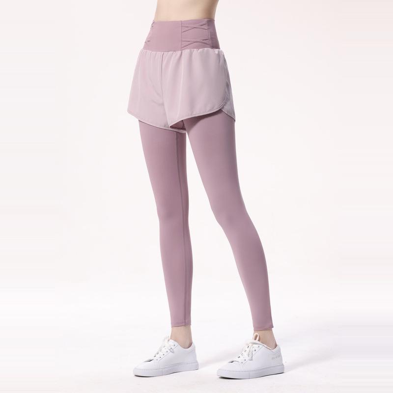 Women's High-Waisted Breathable Yoga Pants - Hip-Lifting, Long Sports Leggings for Fitness & Running