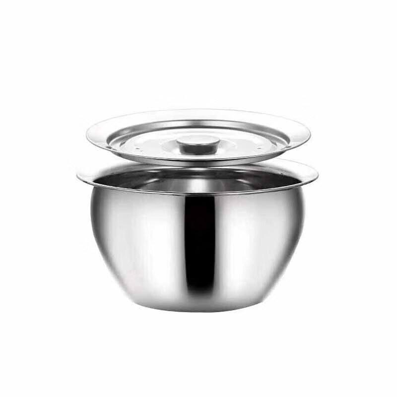 XiYao Commercial Thick Stainless Steel Oil Pot with Lid