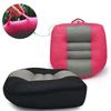 U-Shaped Memory Foam Neck Pillow with Cooling Gel, Perfect for Office, Travel, and Neck Support.