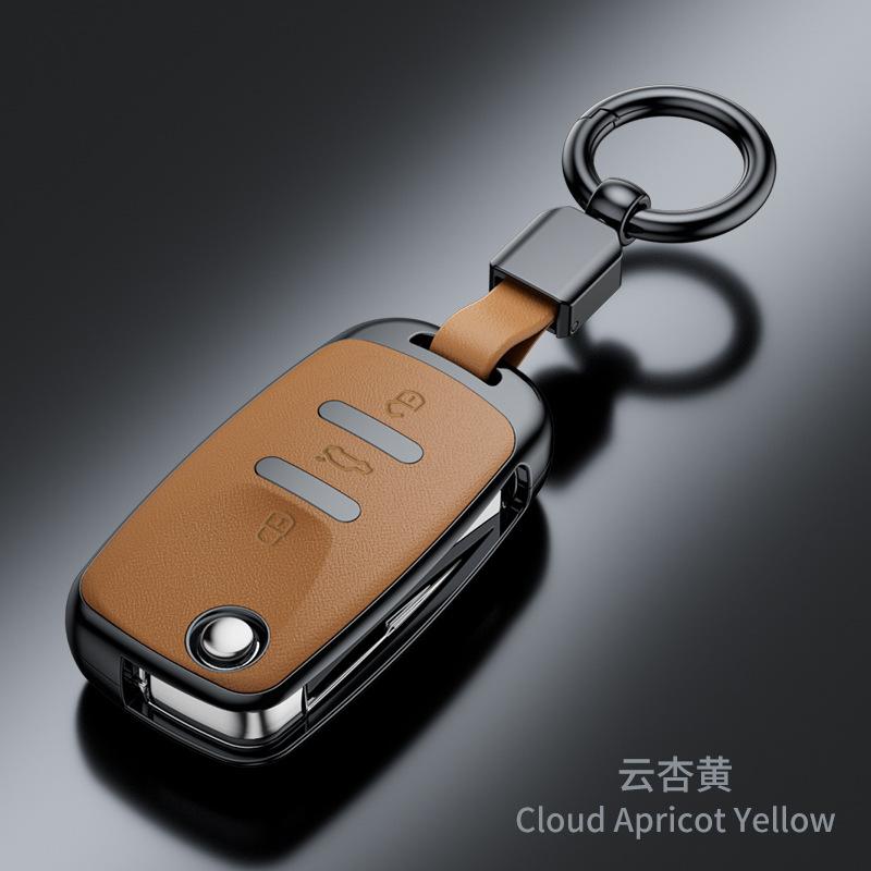 Plastic Car Key Case Remote Cover Shell Holder Keyring Fob For VW Volkswagen T-ROC Golf 7 Polo Tiguan T-Cross Jetta EOS Beetle