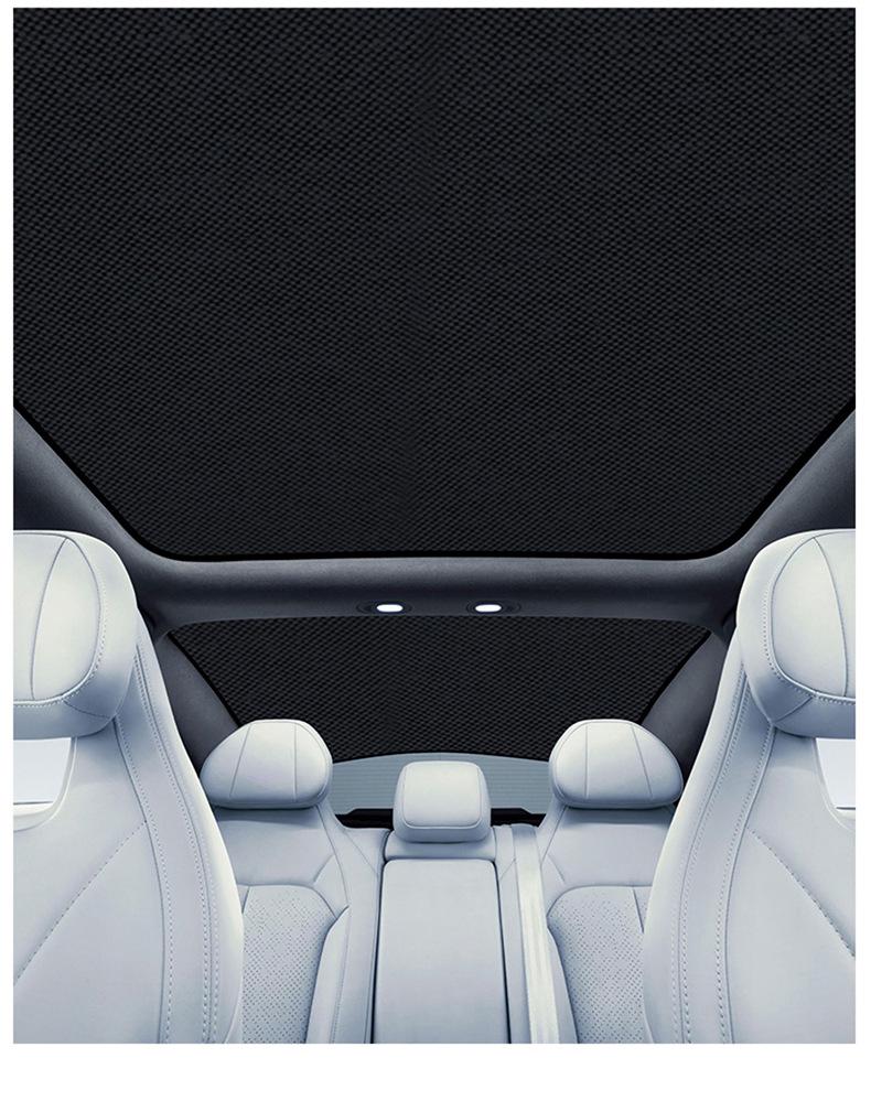 Leapmotor C01 Front & Rear Sunroof Two-Piece Silver-Coated Heat Insulation Sunshade Mesh