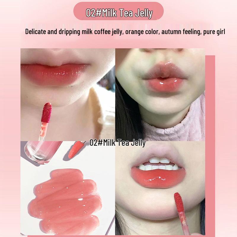 Gleaming Sun Lip Mirror: Plumping, Non-Fading, Moisturizing Lip Glaze for a Natural Glow.