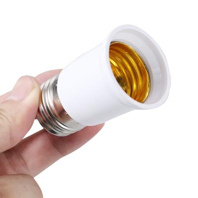 5 PIÈCES E27 vers E27 Rallonge de Douille d'Ampoule 65mm 95mm Convertisseur de Support d'Ampoule E27-E27 Adaptateur de Douille d'Ampoule Ignifuge Pour Ampoule
