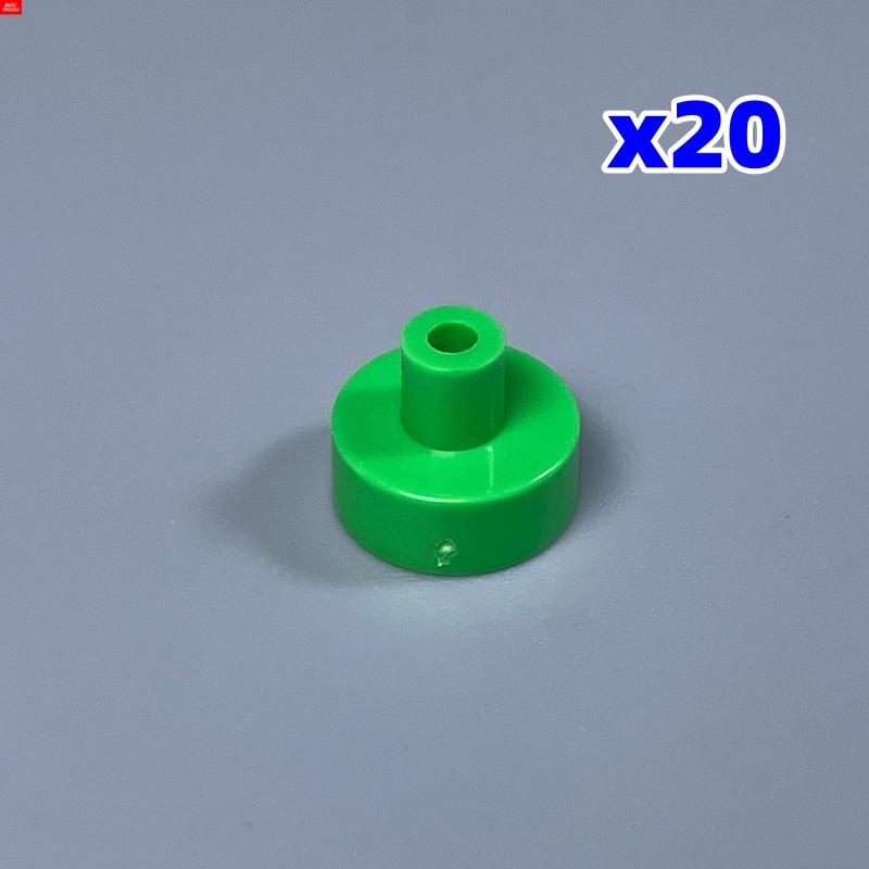Toksik Olmayan Moc Tuğlalar Mum Sapı Tutucu Yuvarlak 1X1 Açık Sap 37762 20482 85861 Aksesuarlar Model Eğitici Çocuk Oyuncak Yapı Blokları