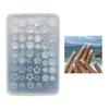 Reusable 3D Flower Embossing Mold Flexible Silicone DIY Craft Decorations Mold For Nail Art And Craft Projects
