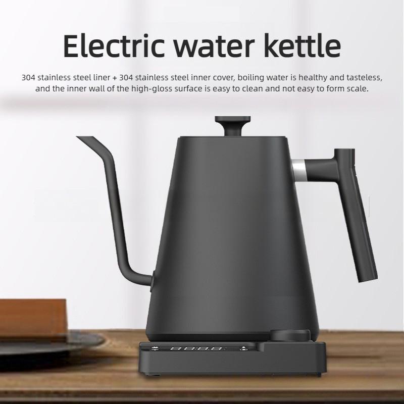 1200W Gooseneck Coffee Kettle Intelligent Constant Temperature Fine Mouth Electric Kettle Professional Coffee Pot