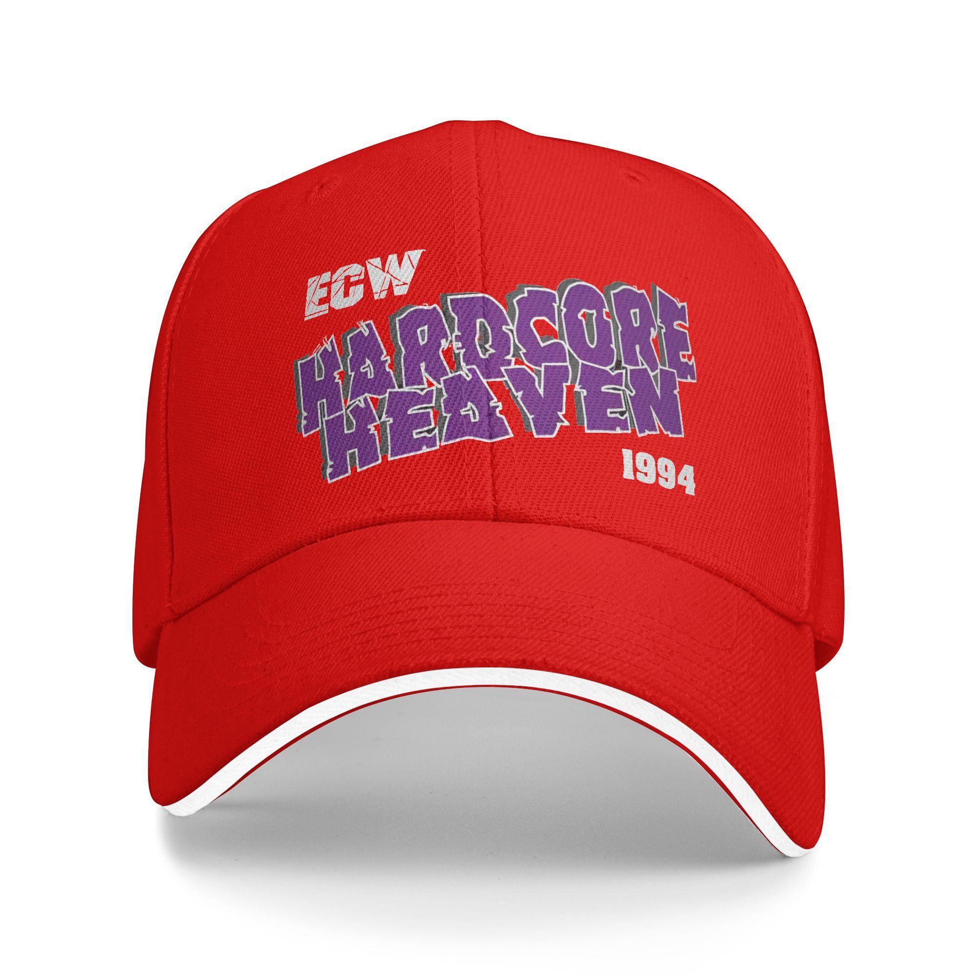 

Ecw Hardcore TV wrestling Бейсболки Мерч Винтажные Кепки Для Мужчин Женщин Дорожные Головные Уборы Регулируемые Adjustable
