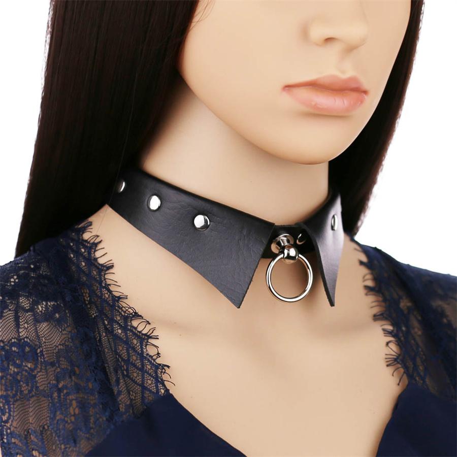 New Style Black Necklace Gothic Fashion Personality Punk Harajuku Cool Goth Clothing Accessories For Women Cosplay Jewelry Gift