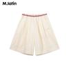 M.Latin Girls' Academy Style Woven Shorts