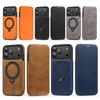 KEYSION Leather Flip Wallet Case for iPhone 15 16 17 Pro Max Air 16Plus 16e Cards Slots Magnetic 360 Ring Stand Phone Back Cover
