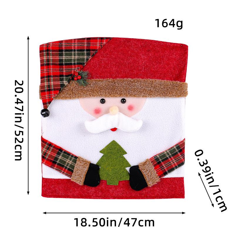 Christmas Decorative Chair Covers - European & American Style